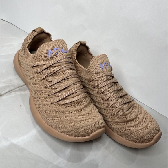 APL TECHLOOM Wave 0621XC Women Rose Sneakers Running Shoes Sz 7 - Picture 1 of 9